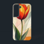 Bold Tulip Glow Phone Case<br><div class="desc">A striking tulip stands out with vivid red and yellow tones, giving your phone a vibrant and artistic vibe that captures the energy of spring.</div>
