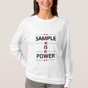 Bold Typography Quote T-Shirt