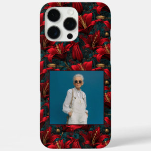 Bold Valentine Gift Lillies Custom  iPhone 16 Pro Max Case
