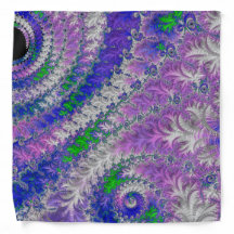 Bold Vibrant Colourful Funky Trippy Fractal Spiral