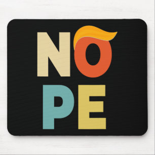 Bold Vintage Style Funny Anti-trump  Mouse Pad