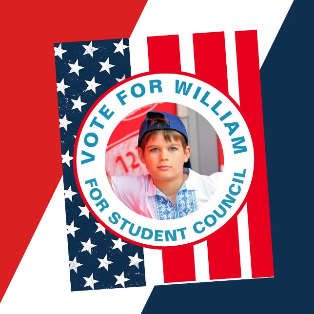 Bold Vote for Class President: Student Council  Flyer (Creator Uploaded)