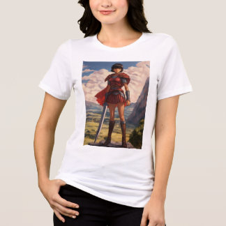 "Bold Warrior - Casca Tribute Tee" Tri-Blend Shirt