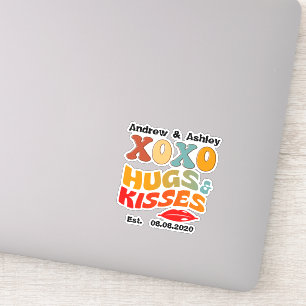 Bold XOXO Hugs & Kisses Valentines day Gift