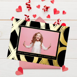 Bold XOXO Valentine Photo