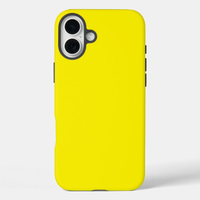 Bold Yellow Phone Case – Vibrant & Stylish Protect (Back)