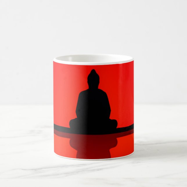 Bold Zen Buddha Coffee Mug (Center)