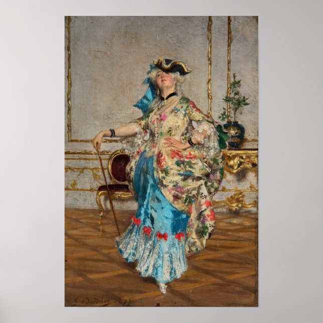 Boldini - An Elegant Lady Poster (Front)