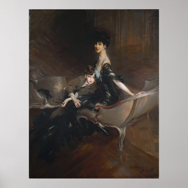 Boldini - Consuelo Vanderbilt Poster (Front)