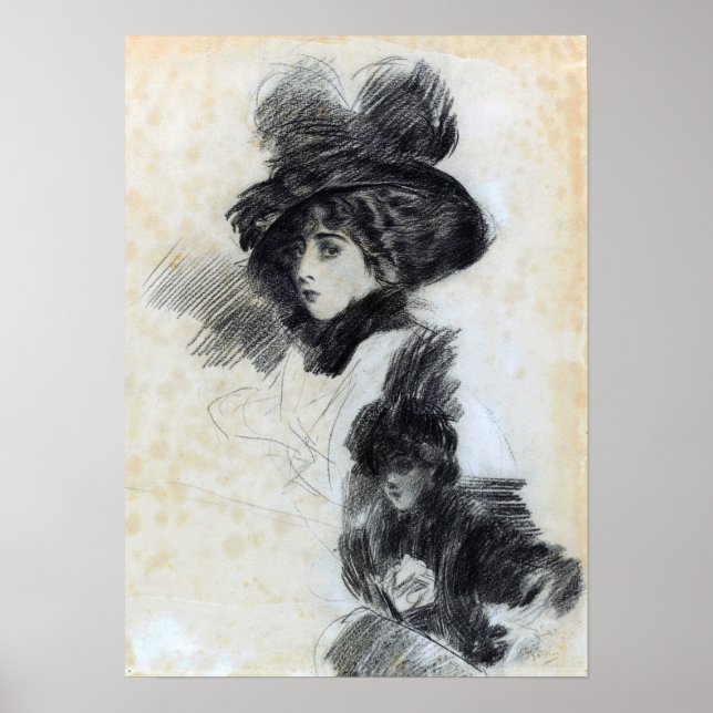 Boldini - Drawing Poster (Front)