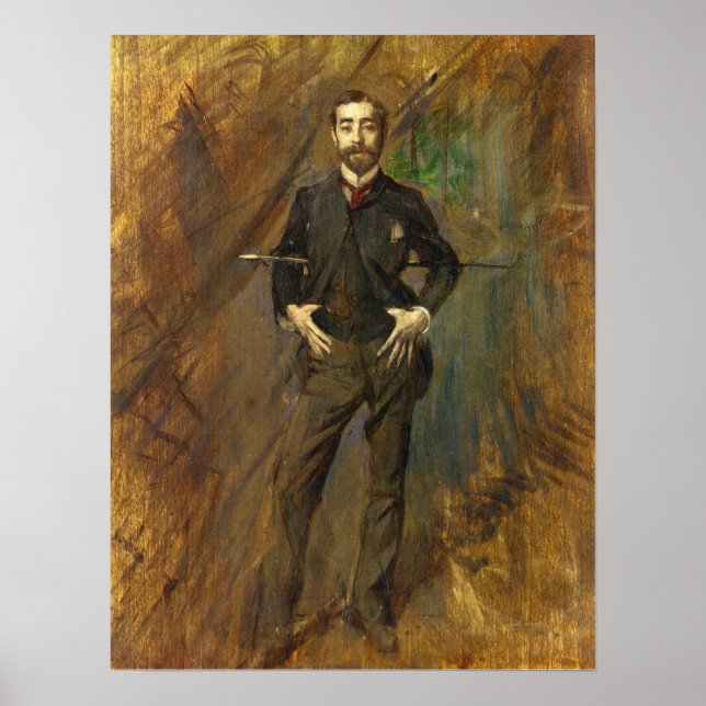 Boldini - John Singer Sargent 1890 Poster (Front)