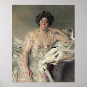 Boldini - Lady Nanne Schrader Poster