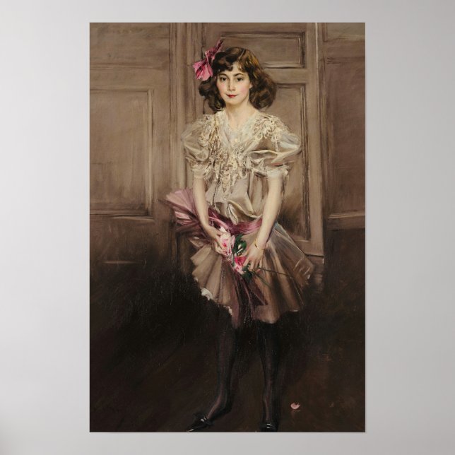 Boldini - Portrait Of Helen Victoria Crocker Russ… Poster (Front)