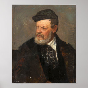 Boldini - Portrait Of The Artist's Father Antonio… Poster