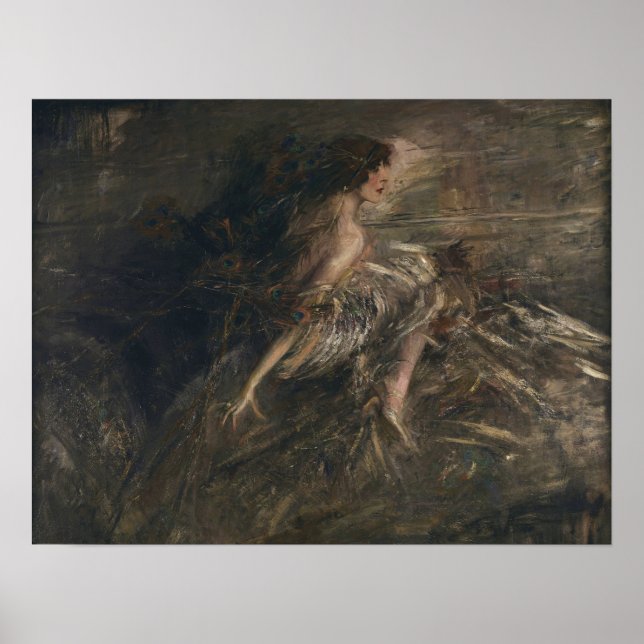 Boldini - Portrait Of The Marquise 1914 Poster (Front)
