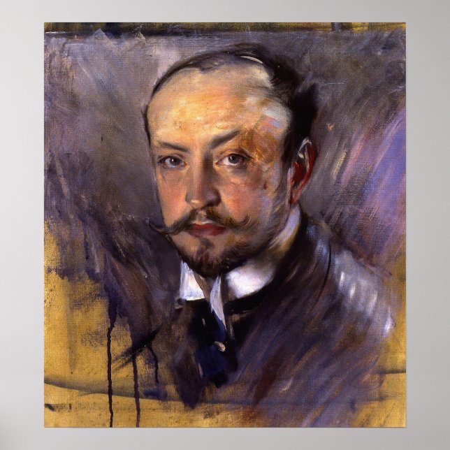 Boldini - Self-Portrait 1892 Poster (Front)