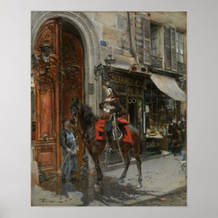 Boldini - The Dispatch-Bearer Poster