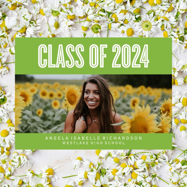BOLDLY CHIC CLASS OF 2024 GRADUATION INVITATION (Creator Uploaded)