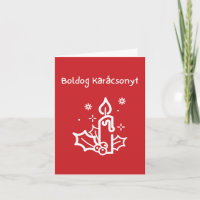 Boldog Karácsonyt Hungarian Christmas