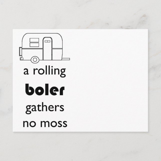 Boler postcard (Front)
