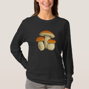 Boletus Mushrooms Collecting Mushroom Pickers T-Shirt