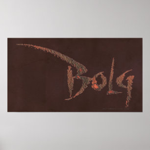 Bolg Name Poster