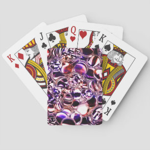 Bolhas de vidro colorido ou pedra semi preciosa? playing cards