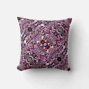 Bolhas de vidro gerando formas coloridas? cushion