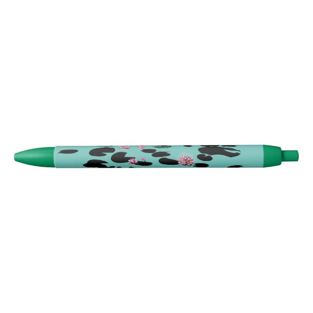 Boli lily pads black ink pen (Front)