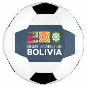 Bolivia 200 años libres soccer ball