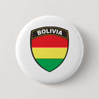 Bolivia 6 Cm Round Badge