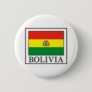 Bolivia 6 Cm Round Badge