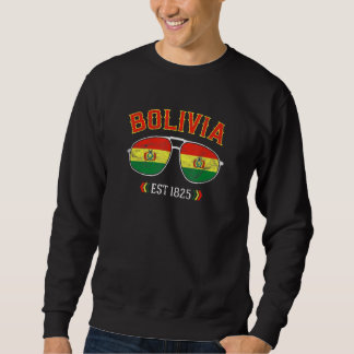 Bolivia Bolivian Flag Sunglasses Bolivia Flag Sweatshirt