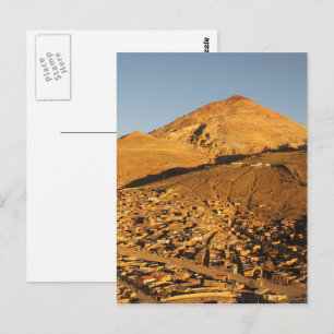 Bolivia Cerro Rico Mountain in Potosi Postcard