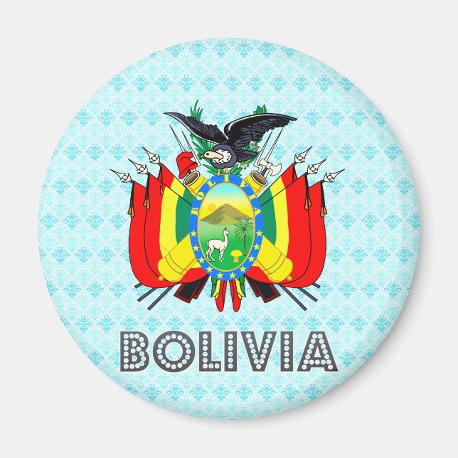 Bolivia Coat of Arms Magnet (Front)