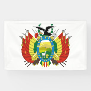 Bolivia country coat arms symbol emblem flag banner