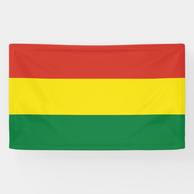 Bolivia flag Banner (Horizontal)