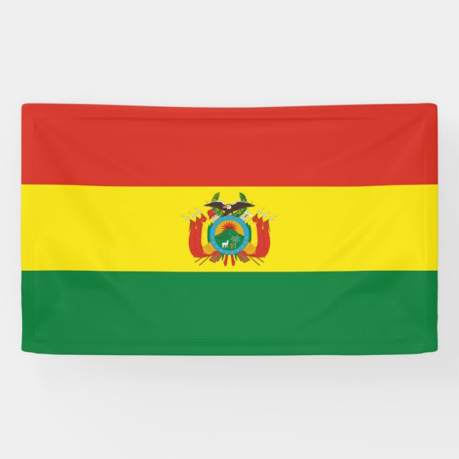 Bolivia flag banner (Horizontal)