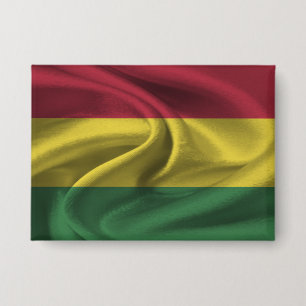 Bolivia Flag Button
