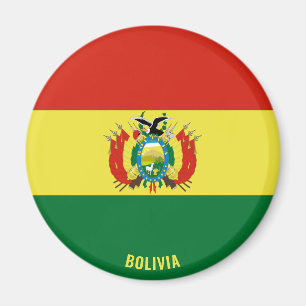 Bolivia Flag Charming Patriotic Magnet