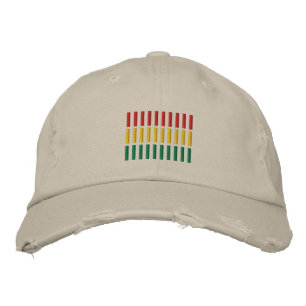 Bolivia Flag Embroidery Embroidered Hat