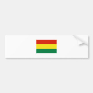 Bolivia FLAG International Bumper Sticker