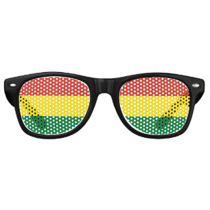 Bolivia flag Party Sunglasses