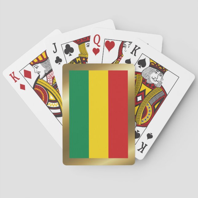 Bolivia Flag Playing Cards (Back)