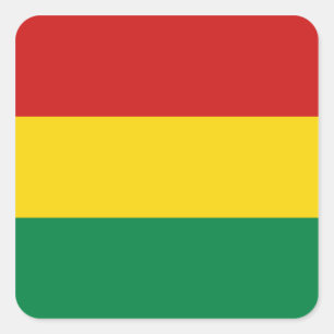 Bolivia Flag Sticker