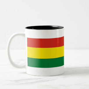 Bolivia Flag Two-Tone Coffee Mug
