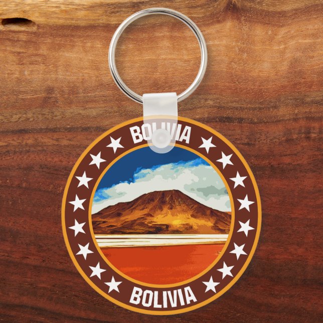 Bolivia                                            key ring (Front)