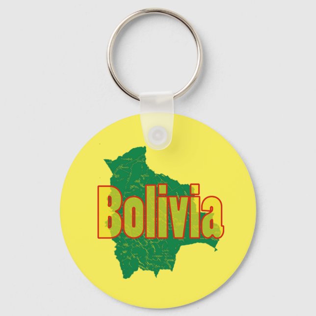 Bolivia Key Ring (Front)