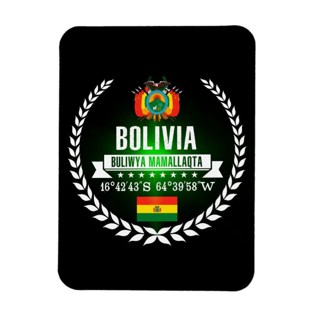 Bolivia Magnet (Vertical)