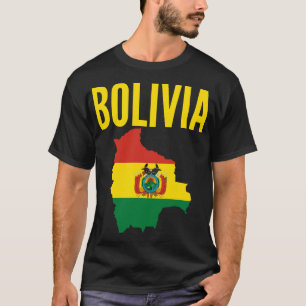 Bolivia Map Nation T-Shirt